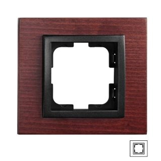 107-500000-160-Mono Style Wood Единична рамка Череша