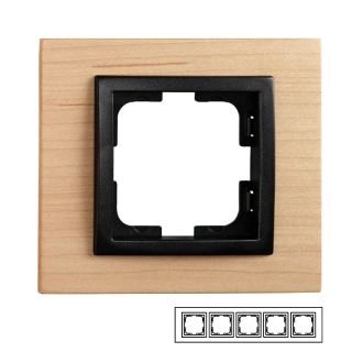 107-520000-164-Mono Style Wood Петорна рамка Клен