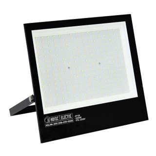 068-010-0200-LED Прожектор SMD LED 200W 6400K Черен 220-240V ASLAN