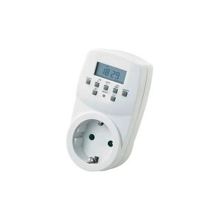 108-002-0001-Таймер Седмичен Електронен Мax 3500W 16A мин. настр. 1min 220-240V