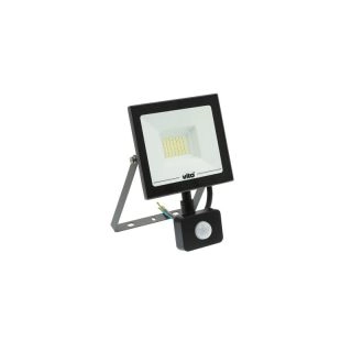 3022170-LED Прожектор Vito Indus Gen3 с PIR Sensor, 30W, 3000Lm, 6000k (Студена светлина) IP44 Антрацит