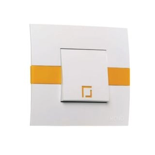 101-000900-150-Тънка Рамка Жълта, Mono Electric Eco